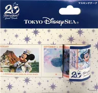 Collection (Live Action) Masking Tape (Perforated Type) "Tokyo DisneySea 20th Anniversary Time to Shine!" Tokyo DisneySea limited