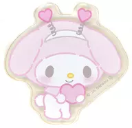 I. My Melody "Sanrio Character Connector's My Melody 50th Trading Acrylic Sticker Girly Pop Heart"