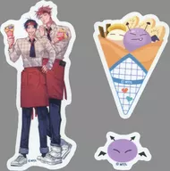 My students are not cute Sticker Set (3 sheets) "My students are not cute & Traitor's Love Song × Marion Crepe"