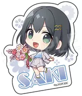 Saki Aoi Die Cut Sticker Mini Character Flower Bouquet Ver "Senpai wa ototonoko"