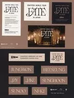 ENHYPPEN Sticker Set (2-Pack Set) "DVD ENHYPPEN WORLD TOUR' FATE' in JAPAN First Press Limited Edition" enclosed privilege