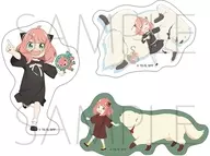 Anya and Chimera & Bond and Ohirune & Bond and Osanpo Sticker Set "SPY×FAMILY"