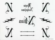 Ken Nakajima "N" Body Sticker "CDN / bias First Production Limited Edition A" Special bonus