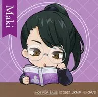 Maki Yosoin (desk) sticker "Maru KUJI Gekijo Jujutsu Kaisen 0, relaxing reading time" 5 Purchase benefits