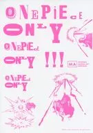 Fluorescent Pink Sticker "ONE PIECE (ONE PIECE ONLY)"