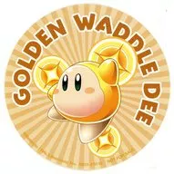 Golden Waddle Dee original sticker "Hoshi-no Kirby One Floor Marugoto Waddle Dee's Prodigy" target goods Purchase benefits