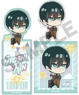 Itoshiro Rin Sticker Set Mini Character Travel "Blue Rock"