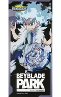 Shirasagi Castle Louis Beyblade 25th anniversary original sticker "Beyblade 25th Anniversary Exhibition BEYBLADE PARK" goods Purchase benefits