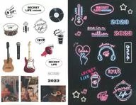 [单品]TWICE对象贴纸2张SET