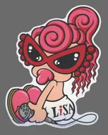 LiSA BIG Clear Sticker LiSAMiNI 3rd Item