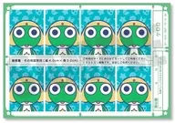 A. sgt. FROG Retopop-style ID photo sticker "sgt. FROG"