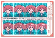 H. Hyuganatsu Birei Poppu ID photo style sticker "sgt. FROG"