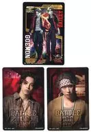 Jin & RIKU/GOEMON & BAILEY (ROWDY SHOGUN ≠ THE RAMPAGE) Sticker (3-Pack) "Ichiban KUJI BATTLE OF TOKYO-ROWDY SHOGUN -" G Award