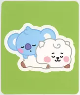 KOYA&RJ可拆卸標籤(BABY)"BT21>