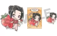 Yui Uehara "CASE CLOSED Trading Sticker Set Kyarapeko strawberry picking"