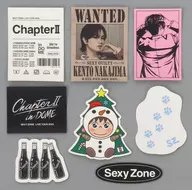 Zone Sticker (timelesz / 8-pack) "SEXY ZONE LIVE TOUR 2023 Chapter II in DOME" Limited to Fukuoka Venue