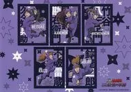 Quinto grado "Nintama Rantaro : The Theater Edition : Dokutake Ninja Team Strongest Gunshi Trading Sticker Sheet" Theater goods