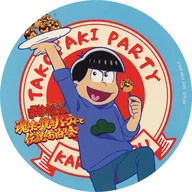 カラ松 たこ焼きの香り付き!!オリジナルステッカー 「おそ松さん～魂のたこ焼きパーティーと伝説のお泊り会～」 第3弾入場者特典