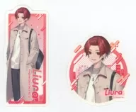 Riora Clear Sticker 2-Pack Set "KUJI Square Iisu KUJI" D Prize