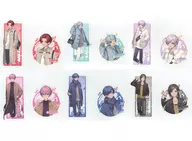 6-Type Set Clear Sticker 2-Pack Set "KUJI Square Iisu KUJI" D Prize