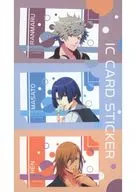 黒崎蘭丸＆聖川真斗＆神宮寺レン ICカードステッカー3枚セット 「うたの☆プリンスさまっ♪」 アニメイトポイント交換景品