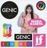 金穀鞠杏(GENIC)貼紙封入特典