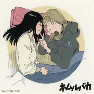 Special sticker of "Eiga El Nemr Baka" drawn by Minoru IRISU Yuzu citron & Luca Kujirai by Masakazu ISHIGURO, special bonus of Mubichike card