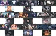 9-Type Set Famous Scene Sticker Assortment (3-Pack Set) "Ichiban KUJI Demon Slayer ~ Inheritors ~" H Prize