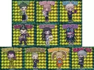 All 10 types set "Super DANGANRONPA 2 Sayonara Ganso Gakuen × Village Vanguard Trading Kirakira Seal" online only