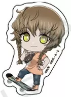 阿万音鈴羽 「化物語×STEINS;GATE トレーディング ダイカットステッカー」