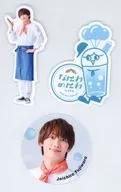 藤原丈一郎(浪花男子)贴纸SET(3张SET)"浪花的带子in ASIA>