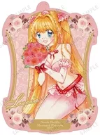 七海るちあ(ウェディングマーメイドver.) 花森ぴんく先生 描き下ろし トラベルステッカー 「ぴちぴちピッチ」