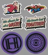 Dr.Strange&HAYATO貼紙SET(6片組)"Happy抽賞MARVEL MAZZEL>G獎