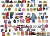 12-Type Set Flake Sticker (8-Pack Set) "Ichiban KUJI ONE PIECE Takunokeiheki-Hakugen" H Prize