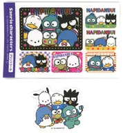Vivid Print Seal-Style Sticker Set "Sanrio Character Cters"