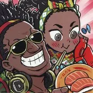 DJ & Kimberley Collaboration Limited Sticker "Sushiro × STREET FIGHTER" Target Menu Order Privilege