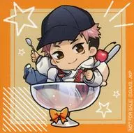 虎杖悠仁(アイス) ステッカー 「まるくじ 呪術廻戦 ちゃぽんっ!」 5個購入特典