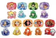 全9種セット ランダムステッカー2枚セット 「キャラ福くじ マーメイドメロディー ぴちぴちピッチ Makeup」 E賞