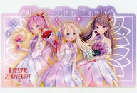 "Love Live! Rennoku Jogakuin School Ídolo japonês Club Trading Sticker Collection Ver. AURORA Flower"