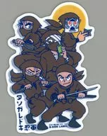タソガレドキ Ninja Force Regular Sticker "Nintama Rantaro x B-SIDE LABEL"