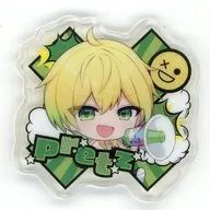 ぷりっつ(AMPTAKxCOLORS) ランダムアクリルステッカー(AMPTAKxレインボーロード中77% ver.) 「AMPTAK1stアルバムリリースライブ～AMPTAK x レインボーロード中77%～」