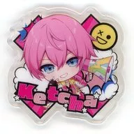 けちゃ(AMPTAKxCOLORS) ランダムアクリルステッカー(AMPTAKxレインボーロード中77% ver.) 「AMPTAK1stアルバムリリースライブ～AMPTAK x レインボーロード中77%～」