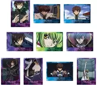 全10種セット 「コードギアス 反逆のルルーシュ トレーディング ホロステッカー vol.2 BOX1」