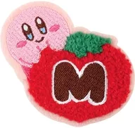 Maxim's Paris Tomato Fluffy Embroidered Sticker "Hoshi-no Kirby"