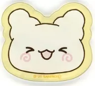 はなまるおばけ(フェイス/イエロー) 「サンリオキャラクターズ はなまるおばけ シークレットアクリルステッカー」