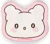 はなまるおばけ(フェイス/ピンク) 「サンリオキャラクターズ はなまるおばけ シークレットアクリルステッカー」