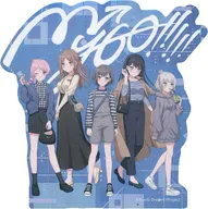 MyGO!!!!! BIGステッカー 「BanG Dream! It’s MyGO!!!!!×Ave Mujica 合同企画展 あつめた一瞬、閉じ込めた永遠」