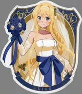 アリス・シンセシス・サーティ 描き下ろし 屋外対応ステッカー ウェディングドレスVer. 「ソードアート・オンライン POP UP SHOP 2025」