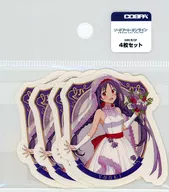 ユウキ 描き下ろし ミニステッカーセット(4枚セット) ウェディングドレスVer. 「ソードアート・オンライン POP UP SHOP 2025」