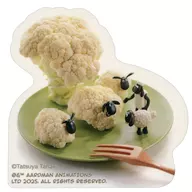 Cauliflower Shaun the Sheep sticker "The Sheep's Shawn"